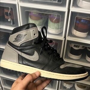 Jordan Black and Gray High-Top 2017 Sneakers